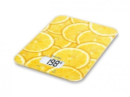 Ваги кухонні Beurer KS 19 lemon плоскі скляні. Запоріжжя. фото 1 Ваги кухонні Beurer KS 19 lemon плоскі скляні. Запоріжжя. фото 1