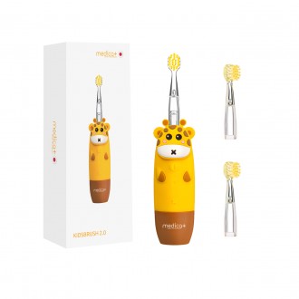 Дитяча зубна щітка Medica+ KidsBrush 2.0 Yellow. Запоріжжя. фото 1 Дитяча зубна щітка Medica+ KidsBrush 2.0 Yellow. Запоріжжя. фото 1