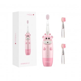 Дитяча зубна щітка Medica+ KidsBrush 2.0 Pink. Запоріжжя. фото 1 Дитяча зубна щітка Medica+ KidsBrush 2.0 Pink. Запоріжжя. фото 1