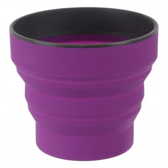 Lifeventure Silicone Ellipse Mug – складний туристичний гурток із харчового сили. . фото 2