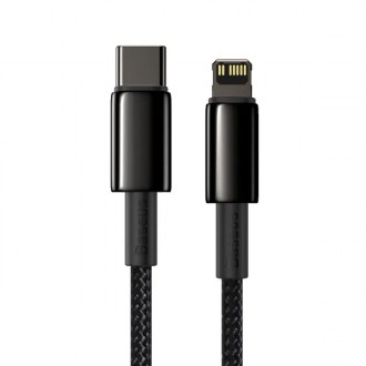 Кабель Baseus Tungsten Gold Fast Charging Data Cable USB to Lightning 2.4A 1m є . . фото 4