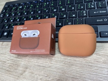 Чехол Slim для наушников AirPods 3 - удобное и компактное средство защиты наушни. . фото 3