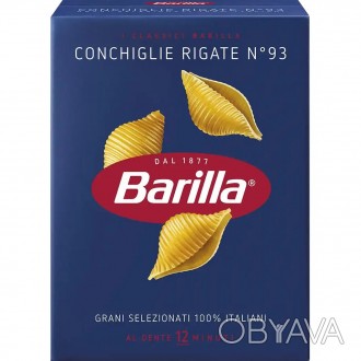 Barilla Conchiglie Rigate - один із найпопулярніших видів макаронів в Італії та . . фото 1