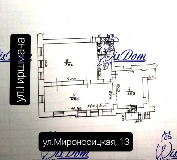 Продаж офісу в центрі міста, вул. Мироносицька.

Офіс розташований у центрі мі. Центр. фото 12