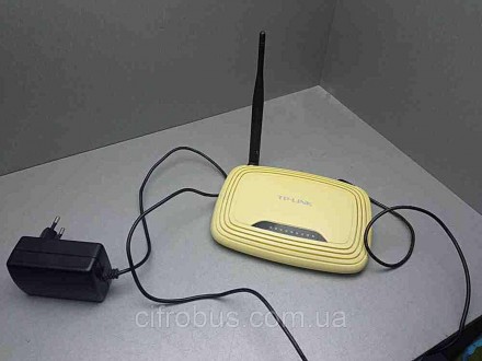 Wi-Fi-роутер, стандарт Wi-Fi: 802.11n, макс. скорость: 150 Мбит/с, коммутатор 4x. . фото 2