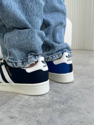 Adidas Superstar 50/50 Navy Blue                                                . . фото 5