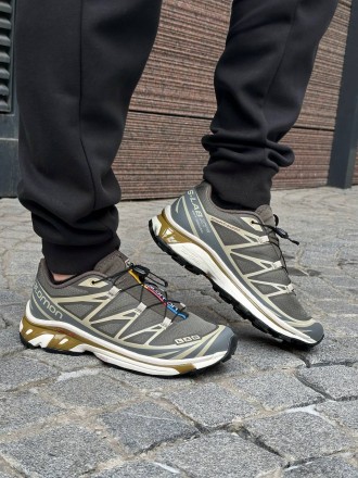 Salomon XT-6 Beluga Dull Gold                                                   . . фото 7