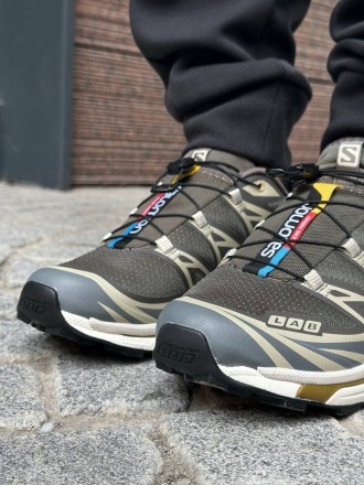 Salomon XT-6 Beluga Dull Gold                                                   . . фото 8