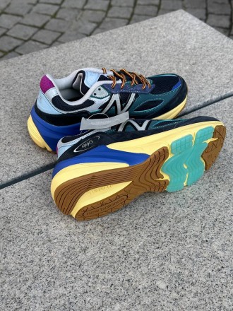 New Balance 990v6 MiUSA Action Bronson Lapis Lazuli                             . . фото 7