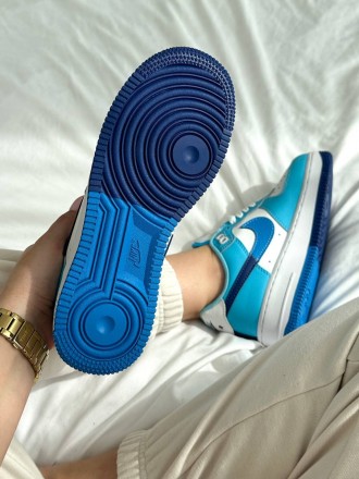 Nike Force Blue White                                                           . . фото 6