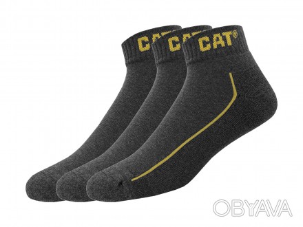 Носки 3 пары с махровой подошвой для мужчины Caterpillar (CAT) LYCRA® 409828 39-