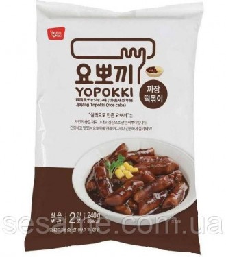 Токпоккі з соусом Чаджан Yopokki 120г. Харків. фото 1 Токпоккі з соусом Чаджан Yopokki 120г. Харків. фото 1