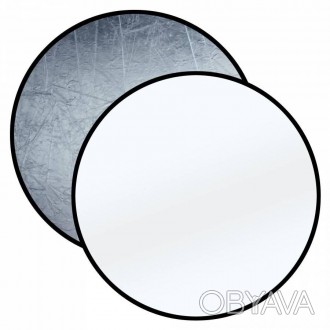 Отражатель света Godox Collapsible Reflector Disc 2-in-1 Silver&White (RFT-02-11. . фото 1