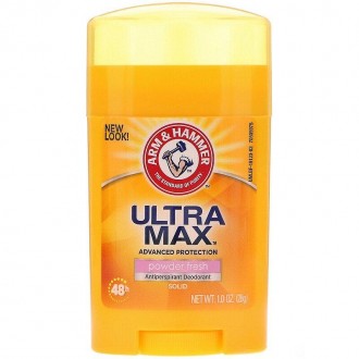 Arm & Hammer, UltraMax, твердый дезодорант-антипреспирант, для женщин, порошковы. Бровары. фото 1 Arm & Hammer, UltraMax, твердый дезодорант-антипреспирант, для женщин, порошковы. Бровары. фото 1