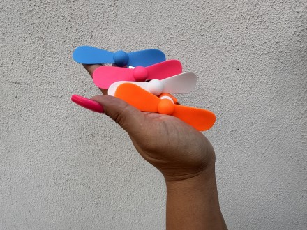 Мінівентилятор для телефона 3 в 1 Micro Usb Type-C. Одеса. фото 1