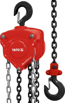 Лебідка ланцюгова ручна, 3 м, 3 т Yato - YT-58954. Київ. фото 1 Лебідка ланцюгова ручна, 3 м, 3 т Yato - YT-58954. Київ. фото 1