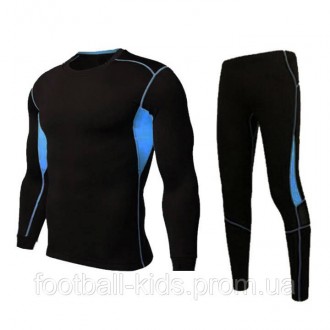 Термобілизна дитяча KYOU комплект Black/Blue 155-165 см (2510). Київ. фото 1 Термобілизна дитяча KYOU комплект Black/Blue 155-165 см (2510). Київ. фото 1