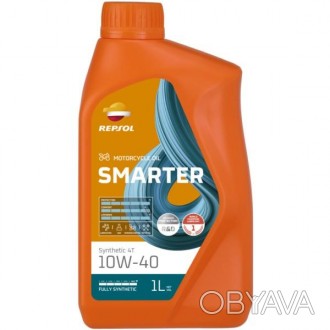 
REPSOL SMARTER SYNTHETIC 4T 10W-40 - Преміальне масло з високим індексом в'язко. . фото 1