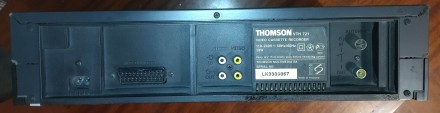 Відеомагнітофон Thomson VTH 721 б/в в комплектному, робочому і чудовому зовнішнь. . фото 3