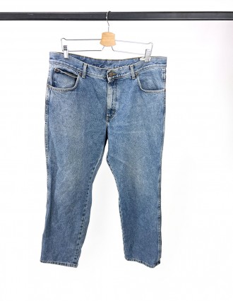 Джинси Wrangler, вінтажні, оригінальні W38 L30, Відмінний стан. Луцк. фото 1 Джинси Wrangler, вінтажні, оригінальні W38 L30, Відмінний стан. Луцк. фото 1