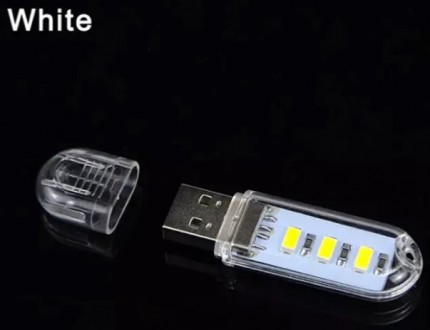 
USB Лампочка фонарик - флешка 3LED 1,5W 6000К(белый свет) 5V
	
	
	
	
 
 
 Фонар. . фото 5