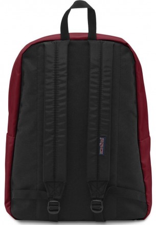 Городской рюкзак 25L Jansport Superbreak бордовый. . фото 5 Яркий городской рюкзак 25L Jansport Superbreak бордовый JS00T5019FL
Описание тов. . фото 5
