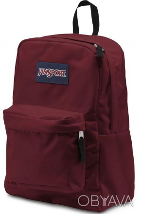 Городской рюкзак 25L Jansport Superbreak бордовый. . фото 1 Яркий городской рюкзак 25L Jansport Superbreak бордовый JS00T5019FL
Описание тов. . фото 1