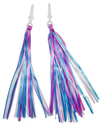 Стразы для детского велосипеда, 23см. фиолетовый (WYP040). Киев. фото 1