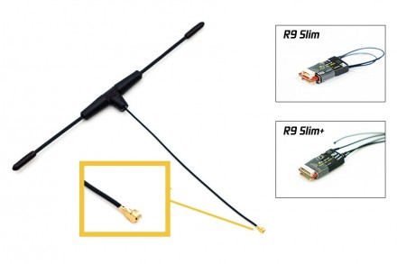 
 Антенна FrSky диполь для приёмников R9 SX, MX, Slim+ IPEX1 (868 МГц EU)
Характ. . фото 2