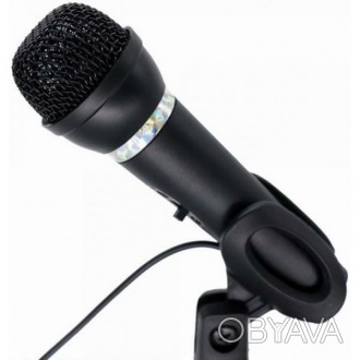 Мікрофон Gembird MIC-D-04 Black - це надійний і універсальний інструмент для зап. . фото 1