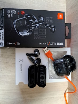 продам наушники JBL Tune Flex, прозрачные, новые.. . фото 3