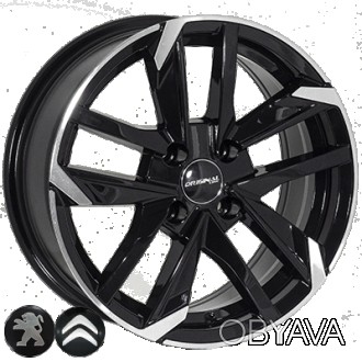 Диски литые R17 PCD4x108 на Citroen, Peugeot ZW BK5788 BP ET25 DIA65.1 7.5j Киев. . фото 1