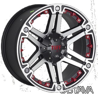 Диски литые R18 PCD5x114.3x127 на ZF TL6119 MattBLACKRFD ET10 DIA71.6 9.0j КиевО. . фото 1