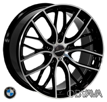 Диски литые R18 PCD5x120 на OPEL, BMW ZW BK796(5733) BP ET30 DIA74.1 8.0j КиевОт. . фото 1