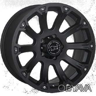 Диски литые R18 PCD6x139.7 на Tоyota, Lexus ZF TL0038 MattBLACK ET12 DIA110.1 9.. . фото 1