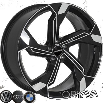 Диски литые R21 PCD5x112 на Audi, VW, BMW ZW BKY1201 BP ET25 DIA66.6 9.5j Киев
О. . фото 1