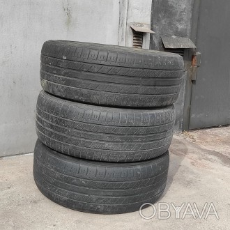 Резина б/у  DUNLOP SP SPORT 5000  P225/45  R 19  три колеса. . фото 1