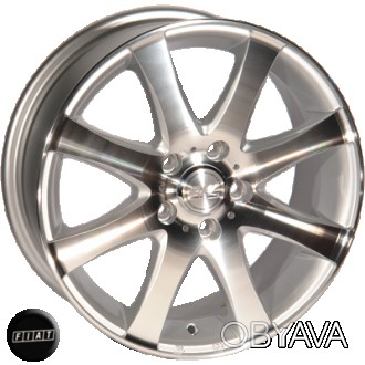 Диски литые R15 PCD4x100 на Chevrolet, Daewoo, Tоyota, KIA, OPEL ZW 461 SP ET43 . . фото 1