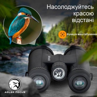 Портативний бінокль Adler Focus 10х42 BaK4
Відкрийте для себе світ у всій його к. . фото 6