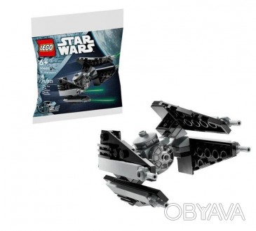 LEGO® Star Wars™ Мінімодель Перехоплювача TIE (30685) є чудовим способом для мол. . фото 1