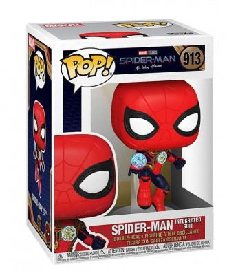 
 Фигурка Funko POP! Spider-Man Integrated Suit/ Человек-Паук №913 Страна произв. . фото 3