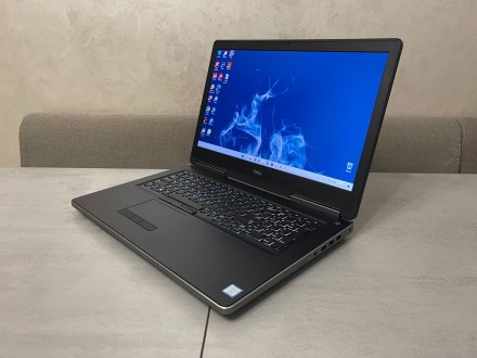 Ноутбук Dell Precision 7720, 17,3" 4K, i7-7820HQ, 32GB, 1TB SSD, Nvidia 6GB. Гар. . фото 3