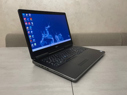 Ноутбук Dell Precision 7720, 17,3" 4K, i7-7820HQ, 32GB, 1TB SSD, Nvidia 6GB. Гар. . фото 4