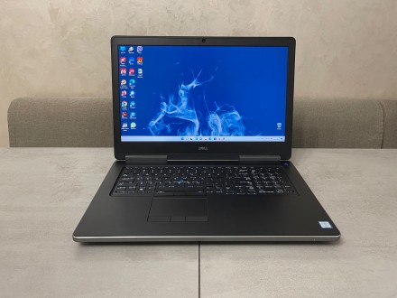 Ноутбук Dell Precision 7720, 17,3" 4K, i7-7820HQ, 32GB, 1TB SSD, Nvidia 6GB. Гар. . фото 2