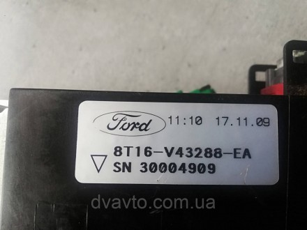 Замок задньої правої дверки електричний (з 2009 року) Ford Connect 8T16V43288EA,. . фото 8