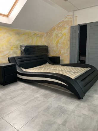 Кровать 160, Мʼяке ліжко Малібу. Львів. фото 1 Кровать 160, Мʼяке ліжко Малібу. Львів. фото 1
