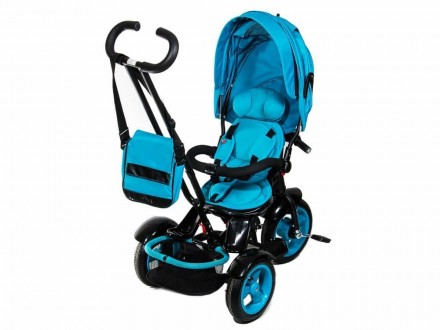 Детский трехколесный велосипед модель 2016 г. Neo 4 Р Air  с фарой Розовый. Одесса. фото 1