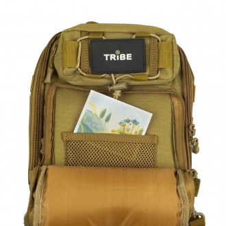 Сумка через плечо Tribe Sling Pack 6,5L – функциональная, удобная и эргономичная. . фото 9