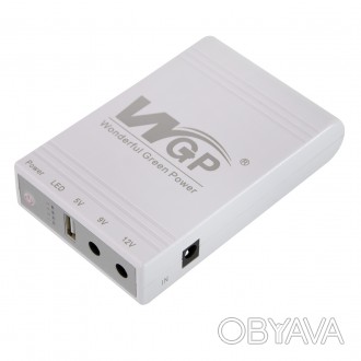 Источник бесперебойного питания WGP для роутера 5V/9V/12V / Мини УПС для роутера