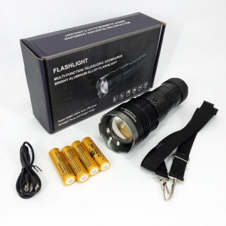  Ручний ліхтар Police AK138 WHITE LASER LED PM60-TG із зарядкою USB, що працює в. . фото 3